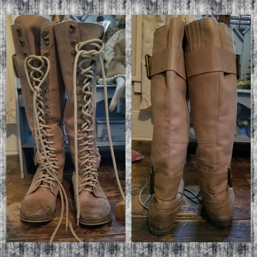 💣SOLD💥🌈 Jeffrey Campbell FP High Plains boots - Picture 5 of 8